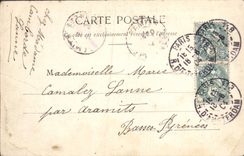 VINTAGE POSTCARD Paris the Bridge Alexandre and the Petit Palais