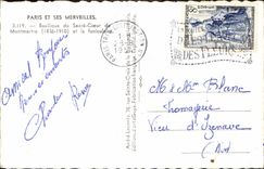 CPM Paris Et Ses Merveilles Basilique du Sacre Coeur de Montmartre et funiculaire