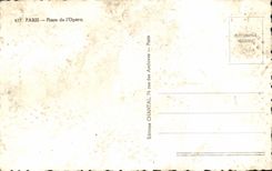 CPM Paris Place de L'Opera