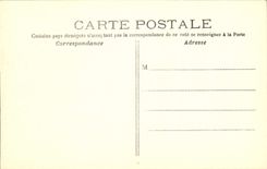 VINTAGE POSTCARD Paris House of Commons Bridge of the Harmony