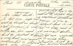 VINTAGE POSTCARD Paris the Church Holy Vincent of Paul