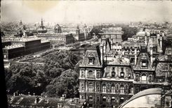 POSTAL MODERNA panorama de París de los ocho puentes