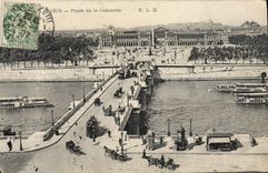 CPA Paris Place de la Conorde