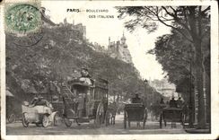 CPA Paris Boulevard Des Italiens