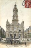 CPA Paris Eglise de la Trinite