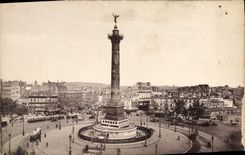 CPA Paris Place de la Bastille