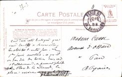 CPA Paris Pont de la Concorde Bateau Peniche