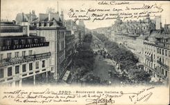 CPA Paris Boulevard des Italiens