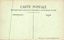 CPA Paris Le Parc Monceau La grille