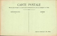 VINTAGE POSTCARD Paris the Statue of Jeanne D Arc Places Pyramids Regina Hotel