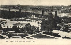 CPA Paris Le Jardin des Tuilerles 