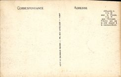 VINTAGE POSTCARD Paris the Garden of Tuilerles