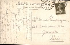 CPA Paris Le Dome Des Invalides et les Nouveaux Jardins 