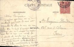 VINTAGE POSTCARD Paris the Bridge of the Harmony the House of Commons