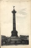 CPA Paris La Place De La Bastille