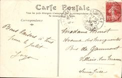 CPA Paris Le Monument Pasteur et L'Hotel des Invalides