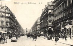 CPA Paris Avenue de L'Opera