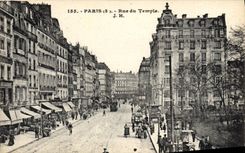CPA Paris Rue du Temple