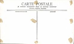 Opinión de París de la POSTAL de la VENDIMIA del St Denis del bulevar