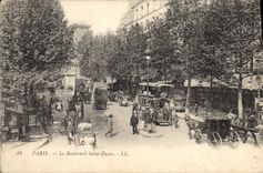 CPA Paris Le Boulevard Saint Denis