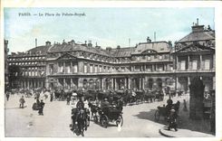 CPA Paris Le Place du Palais Royal