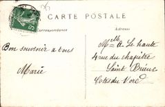 CPA Paris La Conciergerie Bateau Peniche 