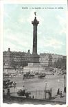 CPA Paris La Bastille et la Colonne de Juillet