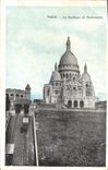 CPA Paris La Basilique de Montmartre