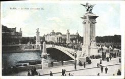 CPA Paris Le Pont Alexandre III