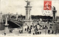CPA Paris Le Pont Alexandre III