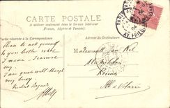 POSTAL París de la VENDIMIA el bulevar de las capuchinas