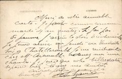 VINTAGE POSTCARD Paris the House of Commons and the Bridge of the Harmony Boat