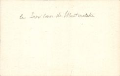 VINTAGE POSTCARD Paris Crowns Heart of Montmartre