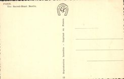 CPA Paris The Sacred Heart Basilic