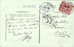 CPA Paris L'eglise Saint Augustin