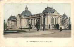 CPA Paris Petit Palais des Beaux Arts