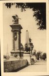 VINTAGE POSTCARD Paris And Its Wonders Detail of the bridge Alexandre III
