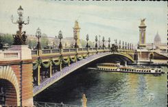CPA Paris Et Ses Merveilles Pont Alexandre III