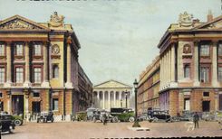 VINTAGE POSTCARD Paris And Its Wonders Church of the Madeleine