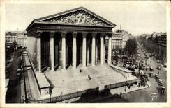 VINTAGE POSTCARD Paris And Its Madeleine Wonders