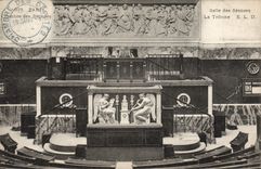 CPA Paris Salle des Seances La tribune