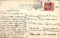 VINTAGE POSTCARD Paris Overall picture of the Lake Of the Chaumont Hillocks