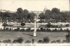 CPA Paris Le Jardin du Luxembourg