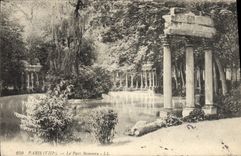 CPA Paris Le Parc Monceau