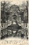 VINTAGE POSTCARD Paris Fountain Medicis Luxembourg