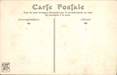 VINTAGE POSTCARD Paris Commemoratit Monument of the Fire of the Bazaar of Charity the sanctuary and the virgin consolatrice of H Dailli