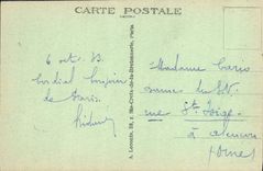 CPA Paris L'Hotel de Ville et la Rue de Rivoli