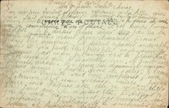 VINTAGE POSTCARD Paris Large Rour