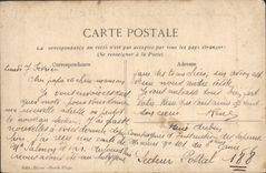 VINTAGE POSTCARD Berck New Military hospital