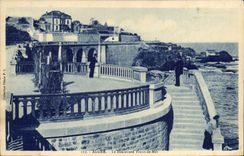 POSTAL Argel de la VENDIMIA el frente de mar del bulevar